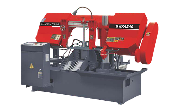 九真镇GWK4240数控双柱卧式带锯床