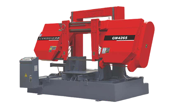 九真镇GW4265双柱龙门卧式带锯床