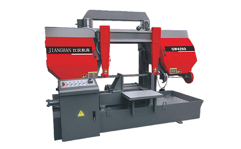 九真镇龙门带锯床运行中途停止切割产生的原因是什么？